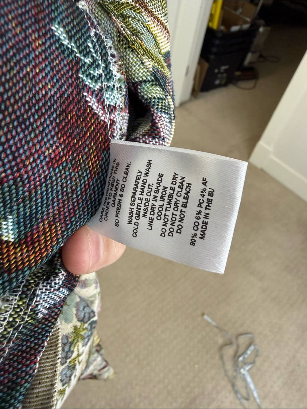 REPUTATION STUDIOS | High Rise Tapestry Floral Pants Size XS - Picture 5 of 7